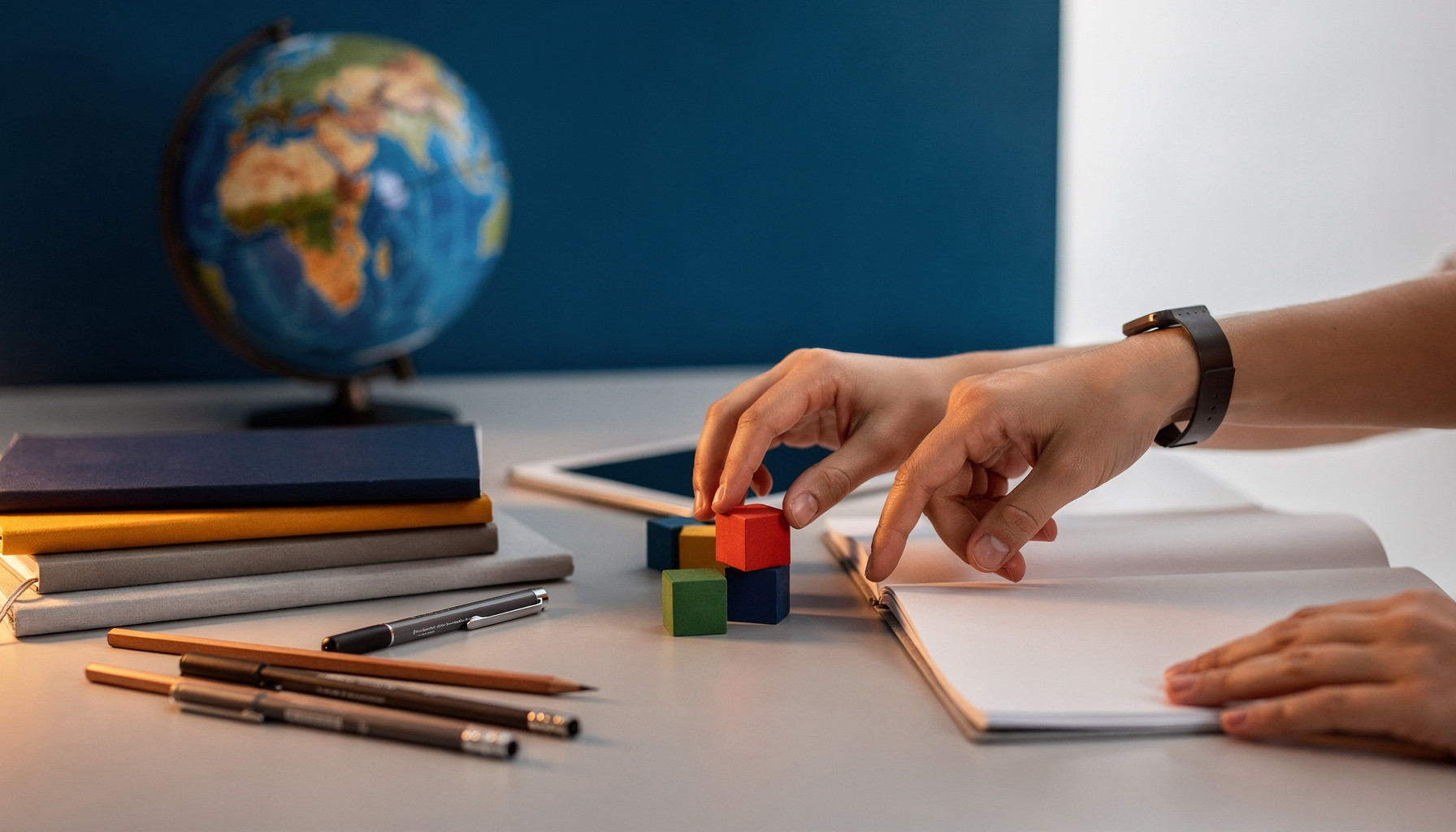 Groupe Scolaire Romandie International — educational institution private school website built with WebZum AI website creator