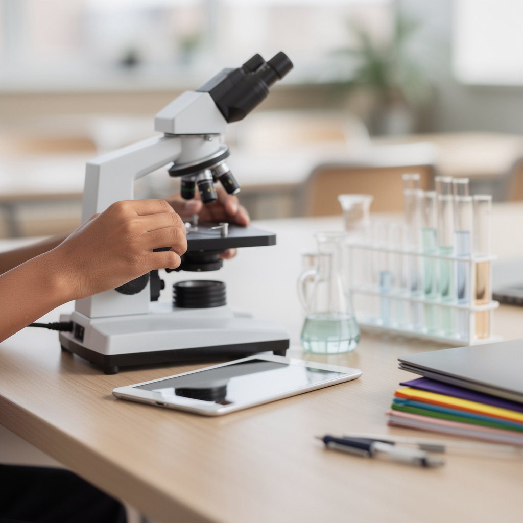 Groupe Scolaire Romandie International modern facilities and learning environment for students